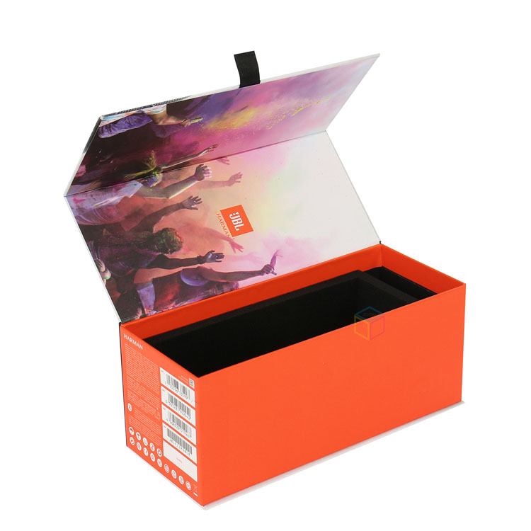 Empty Cardboard Earphone Packing Boxes with Transparent Window | Folding Carton for Earbud Headphone with Hanger | Custom OEM Packaging