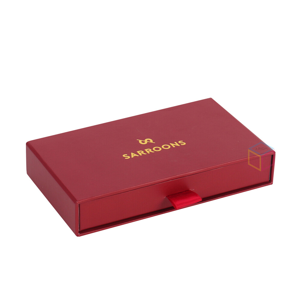 Custom Logo Printed Jewelry Gift Box with Ribbon & Handle | Eco-Friendly Packaging