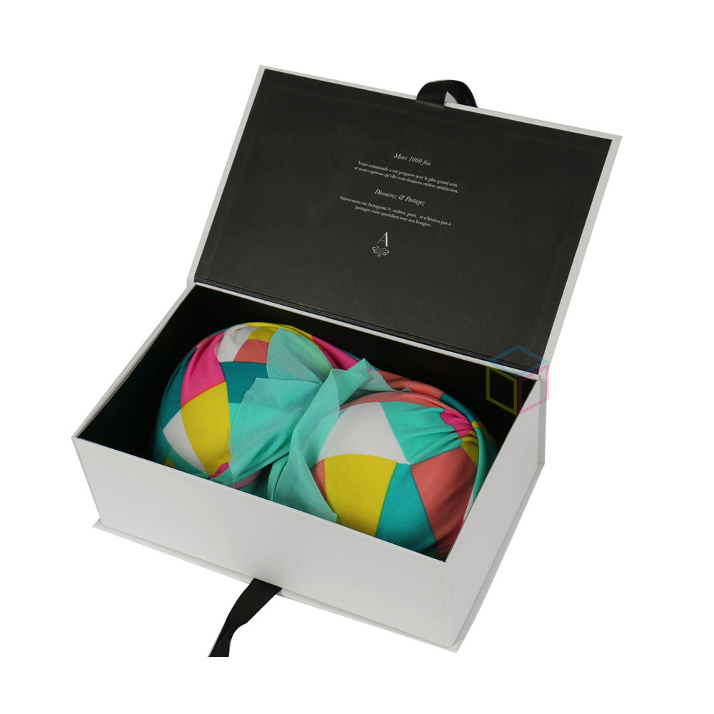 Custom Logo Cardboard Sexy Bra Lingerie Packaging Box | Women Clothes Bikini Paper Gift Box | Luxury Underwear Swimsuit Folding Box
