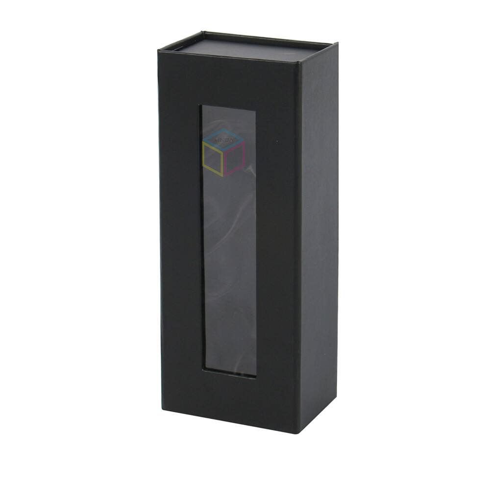 Custom Logo Magnetic Gift Box with PET Window | Luxury Jewelry Packaging | OEM Eco-Friendly