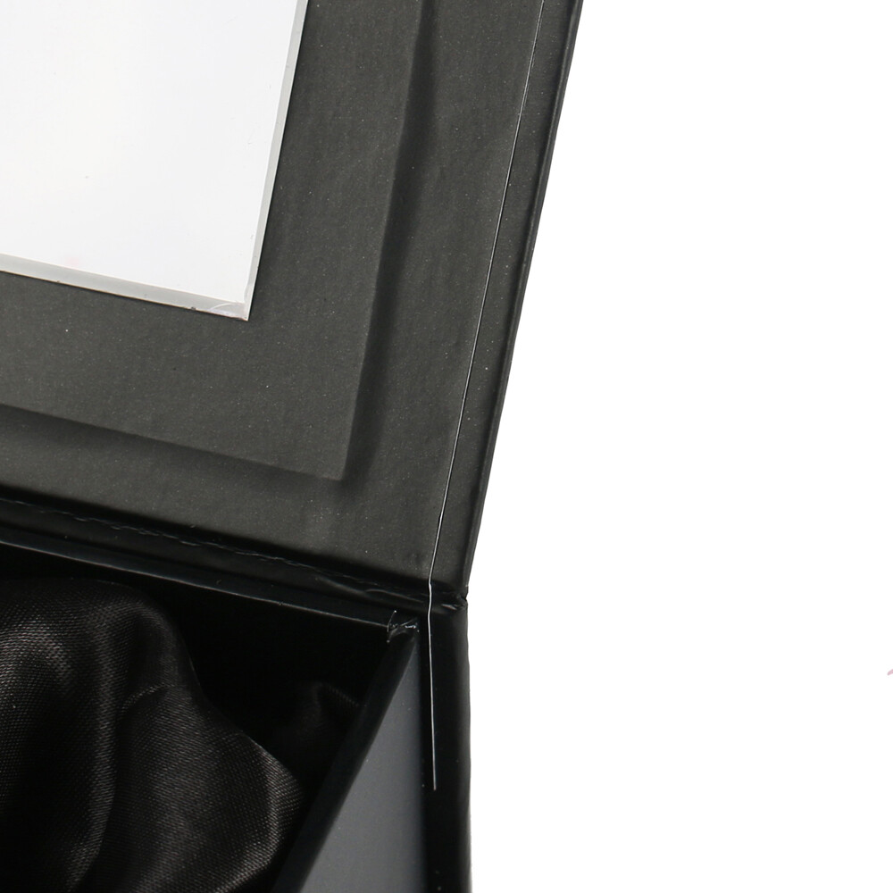 Custom Logo Magnetic Gift Box with PET Window | Luxury Jewelry Packaging | OEM Eco-Friendly