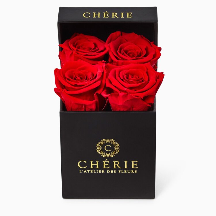 Wholesale Custom Hanging Box for Roses - Mini Square Gift Box with Silk Handle | Kaijie Packaging