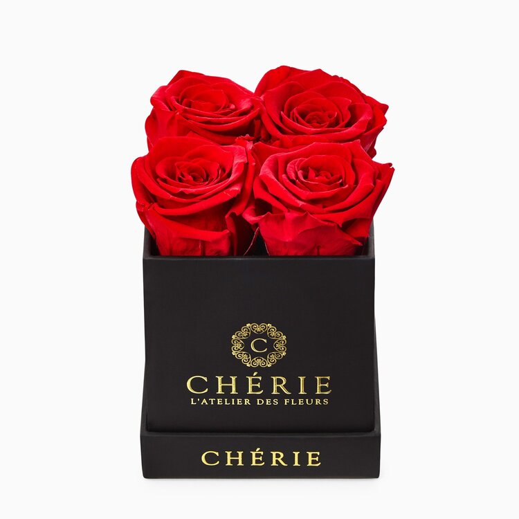 Wholesale Custom Hanging Box for Roses - Mini Square Gift Box with Silk Handle | Kaijie Packaging