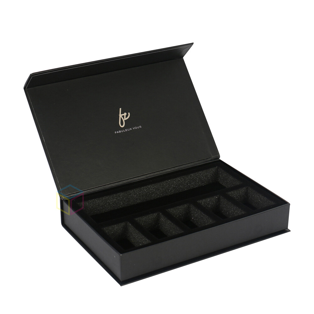 Wholesale Luxury Rigid Paper Gift Box with Magnetic Lid | Custom Magnetic Cardboard Box with EVA Foam Holder | OEM & ISO Certified