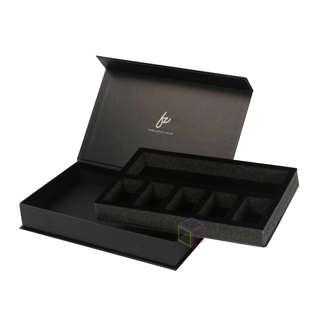 Wholesale Luxury Rigid Paper Gift Box with Magnetic Lid | Custom Magnetic Cardboard Box with EVA Foam Holder | OEM & ISO Certified