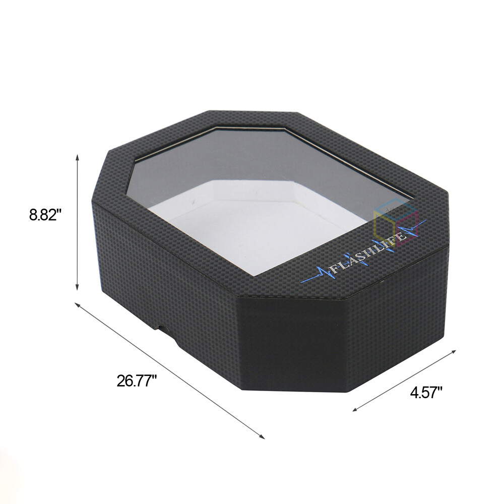 Luxury Red Skincare Hexagonal Mailer Box | Custom Cosmetic Packaging with Paper Divider | OEM Certified