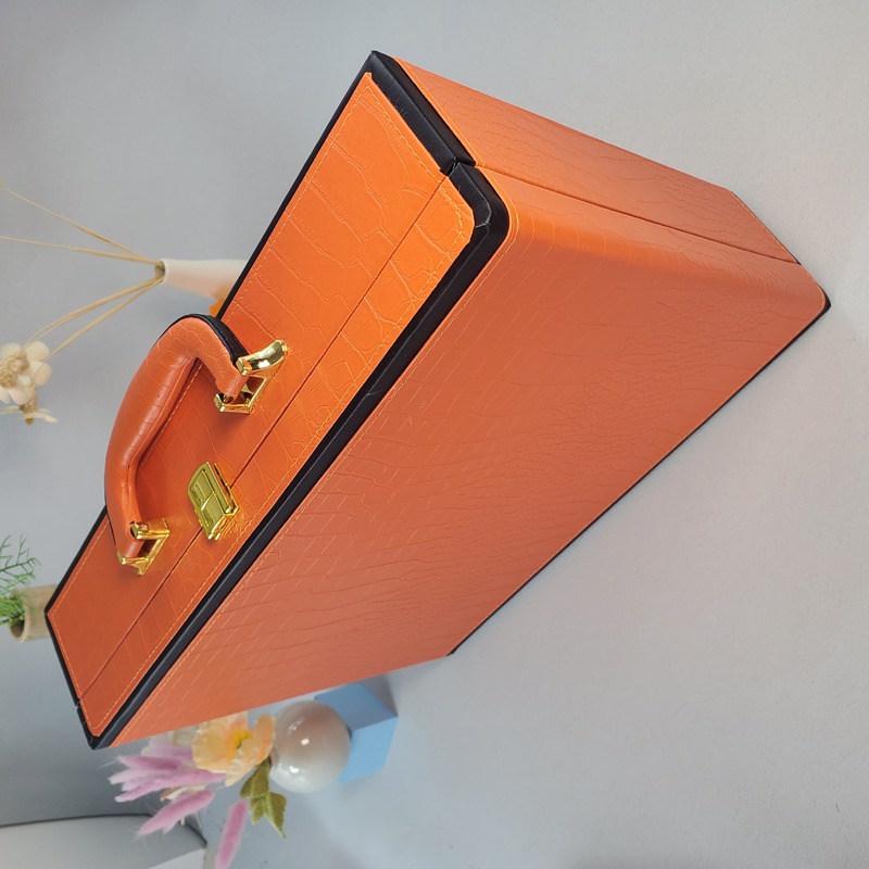 Wholesale Luxury PU Leatherette Pull-Out Paper Gift Box for Electronic Beauty Equipment | OEM Packaging