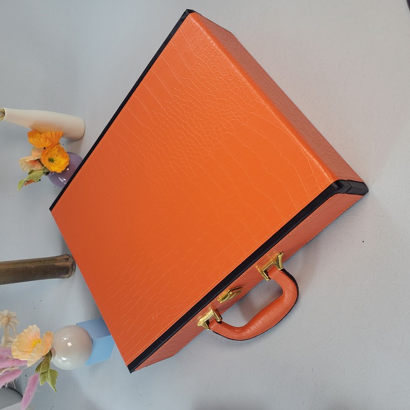 Wholesale Luxury PU Leatherette Pull-Out Paper Gift Box for Electronic Beauty Equipment | OEM Packaging