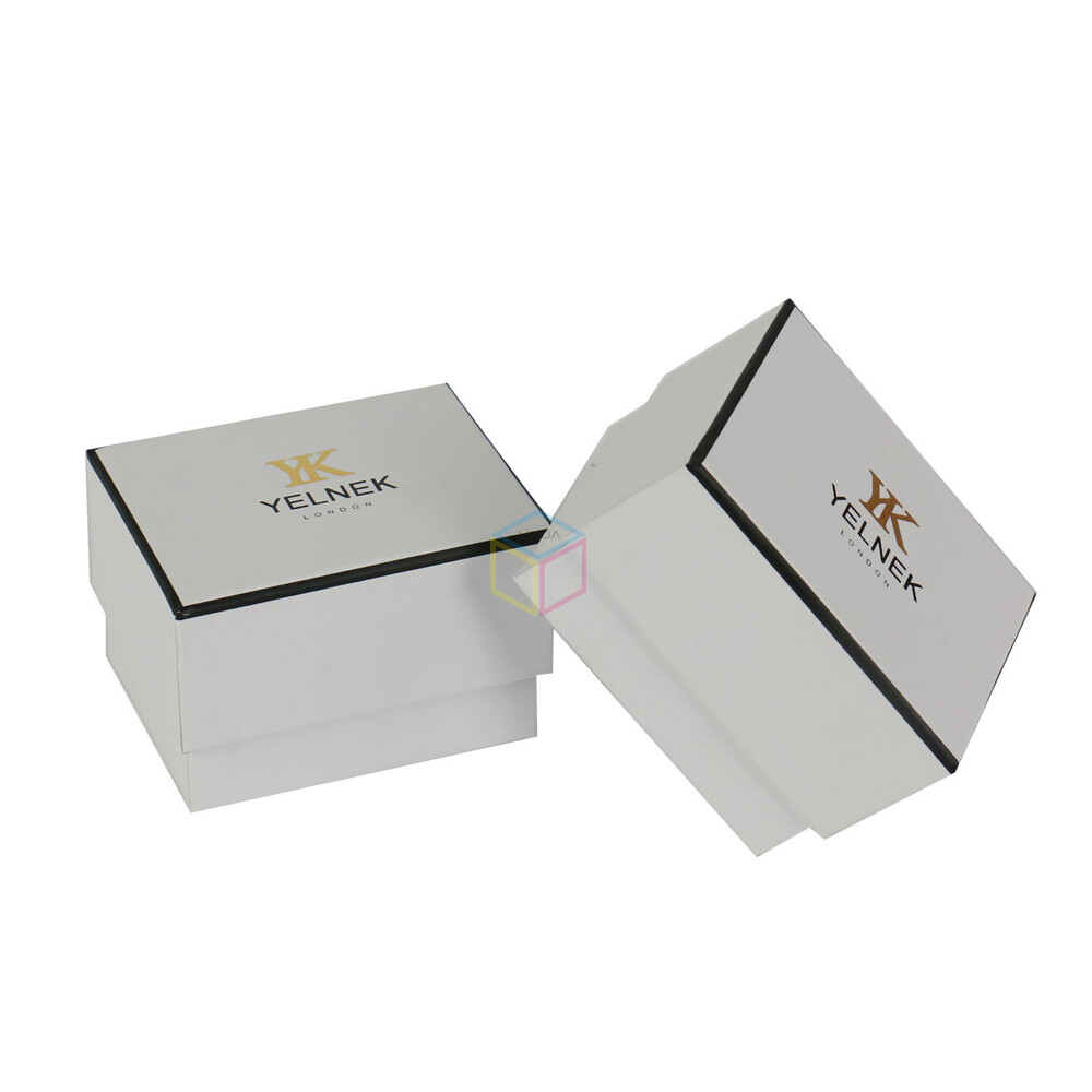 Custom Silver Foil Logo Matt Black Magnets Closure Rigid Cardboard Cosmetic Lipstick Packaging with Crinkle Shreded Paper Insert | OEM Luxury Gift Box Manufacturer