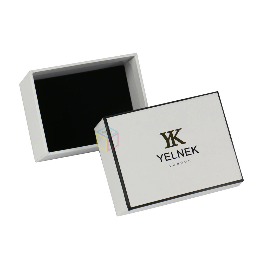 Custom Silver Foil Logo Matt Black Magnets Closure Rigid Cardboard Cosmetic Lipstick Packaging with Crinkle Shreded Paper Insert | OEM Luxury Gift Box Manufacturer