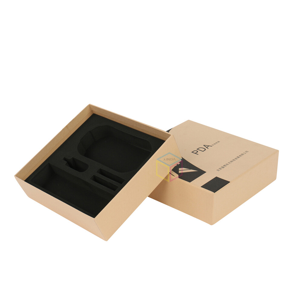 Custom Logo Paper Cardboard Sliding Drawer Gift Box for Makeup Eyelash & Eyeliner Set with EVA Tray | OEM Packaging