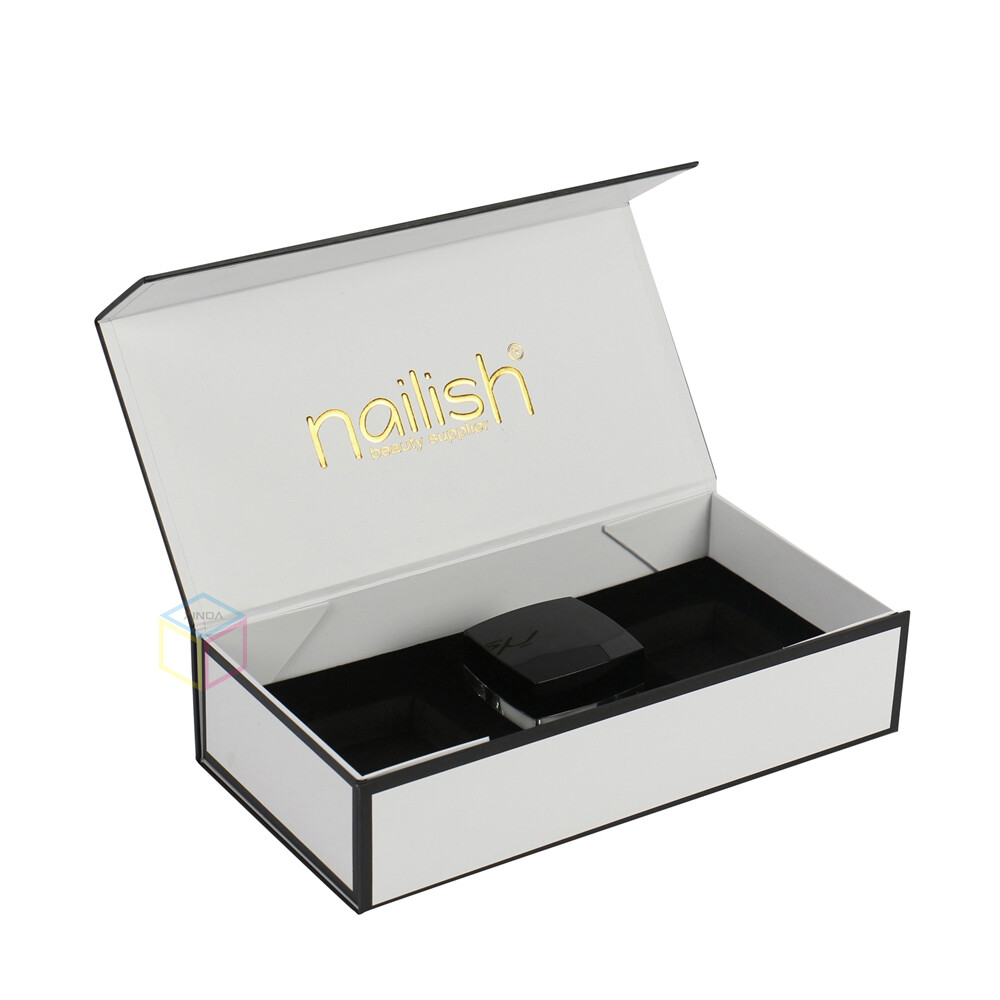 Luxury Custom Logo Purple Perfume Box | Elegant Lid & Base Paper Packaging | Fine Fragrances