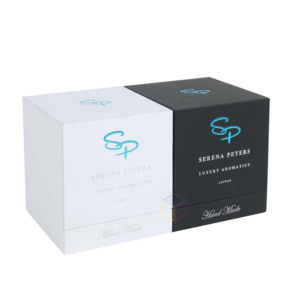 Luxury Gold Foil Gift Box Packaging | Custom Skincare Jar Box