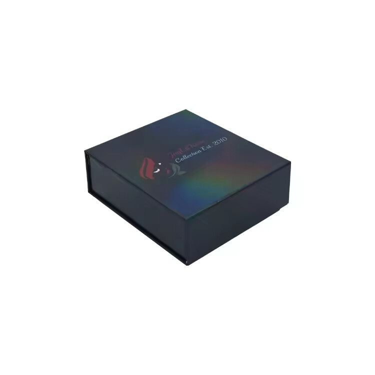 Custom Holographic Lipstick Box | Magnetic Closure Gift Packaging