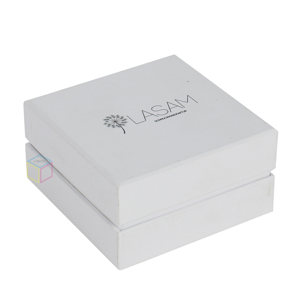 Custom Luxury Jewelry Box | 2-Lid Rigid Cardboard Packaging