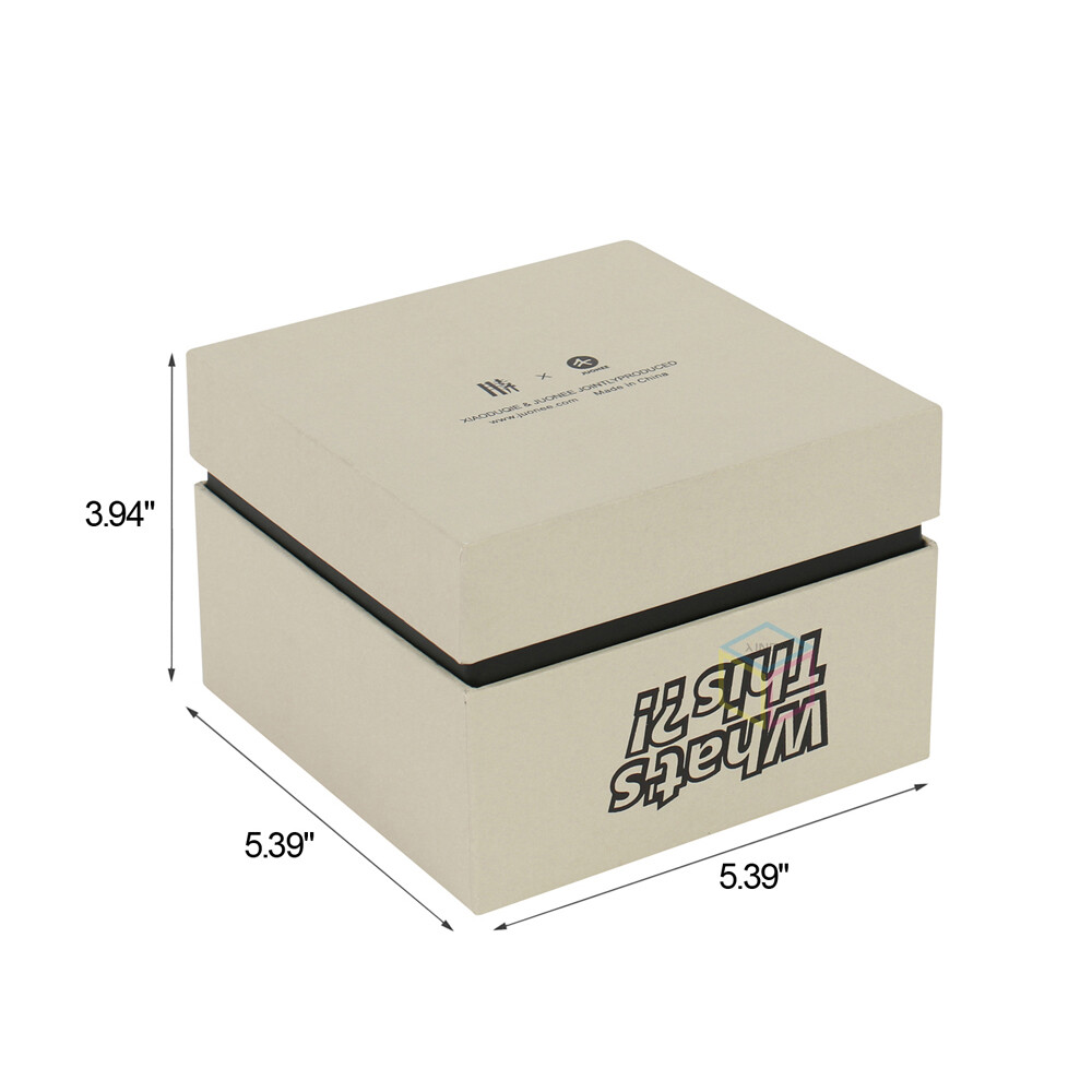 Custom Kraft Lift-off Lid Rigid Box for Clothing & Gifts | Kaijie Packaging