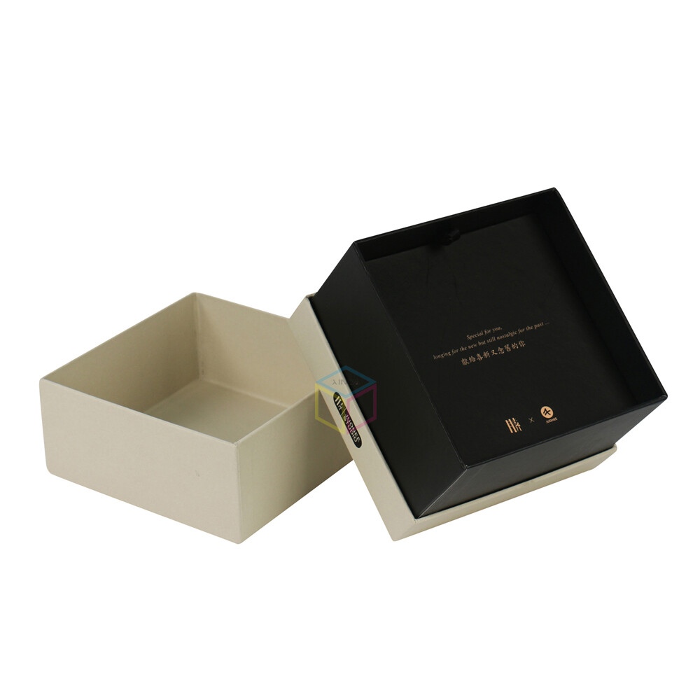Custom Kraft Lift-off Lid Rigid Box for Clothing & Gifts | Kaijie Packaging