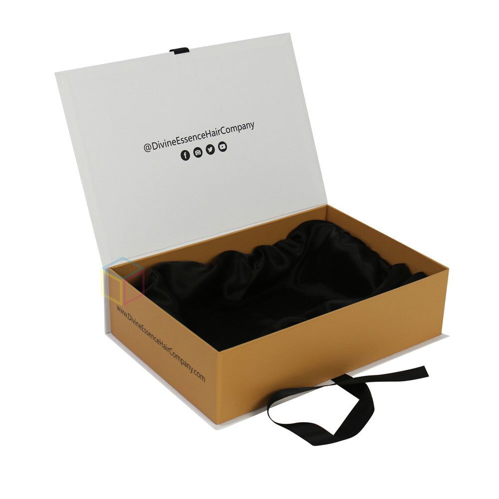 Matt Black Magnetic Hair Curler Gift Box | Kaijie Packaging