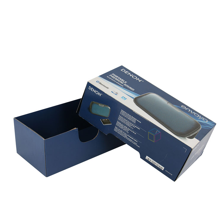 Custom Navy Blue Magnetic Gift Box | Kaijie Packaging