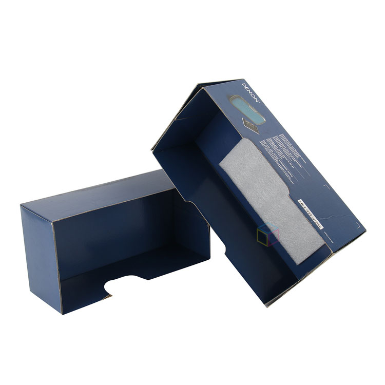 Custom Navy Blue Magnetic Gift Box | Kaijie Packaging