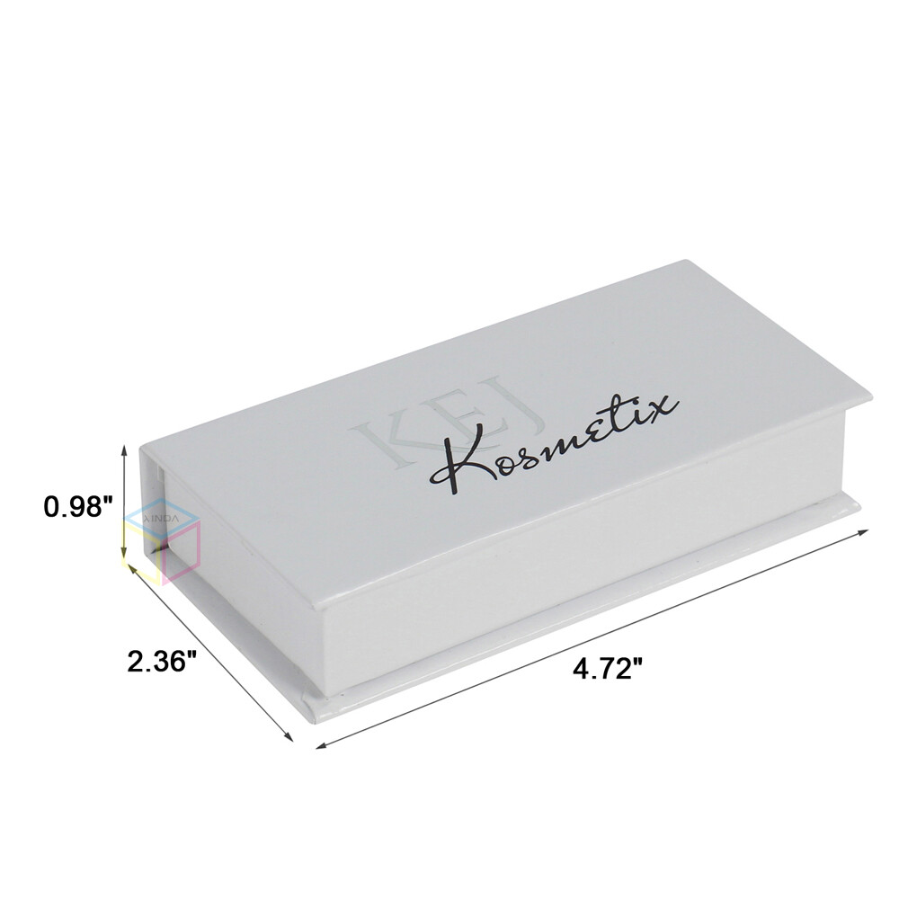 Custom 3D Mink Eyelashes Box with Plastic Tray | Kaijie Packaging