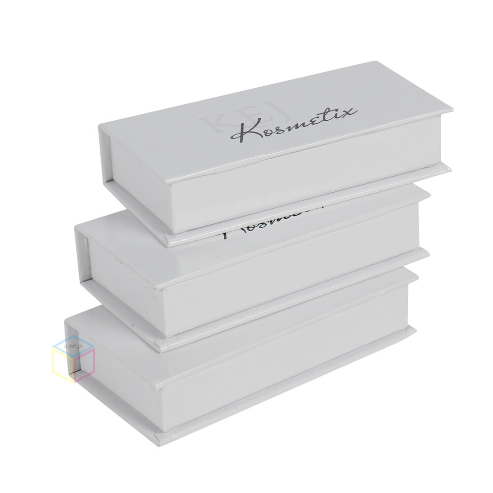 Custom 3D Mink Eyelashes Box with Plastic Tray | Kaijie Packaging