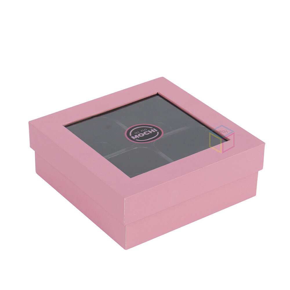 Custom Pink Cosmetic Boxes | Eva Insert Rigid Gift Box Manufacturer