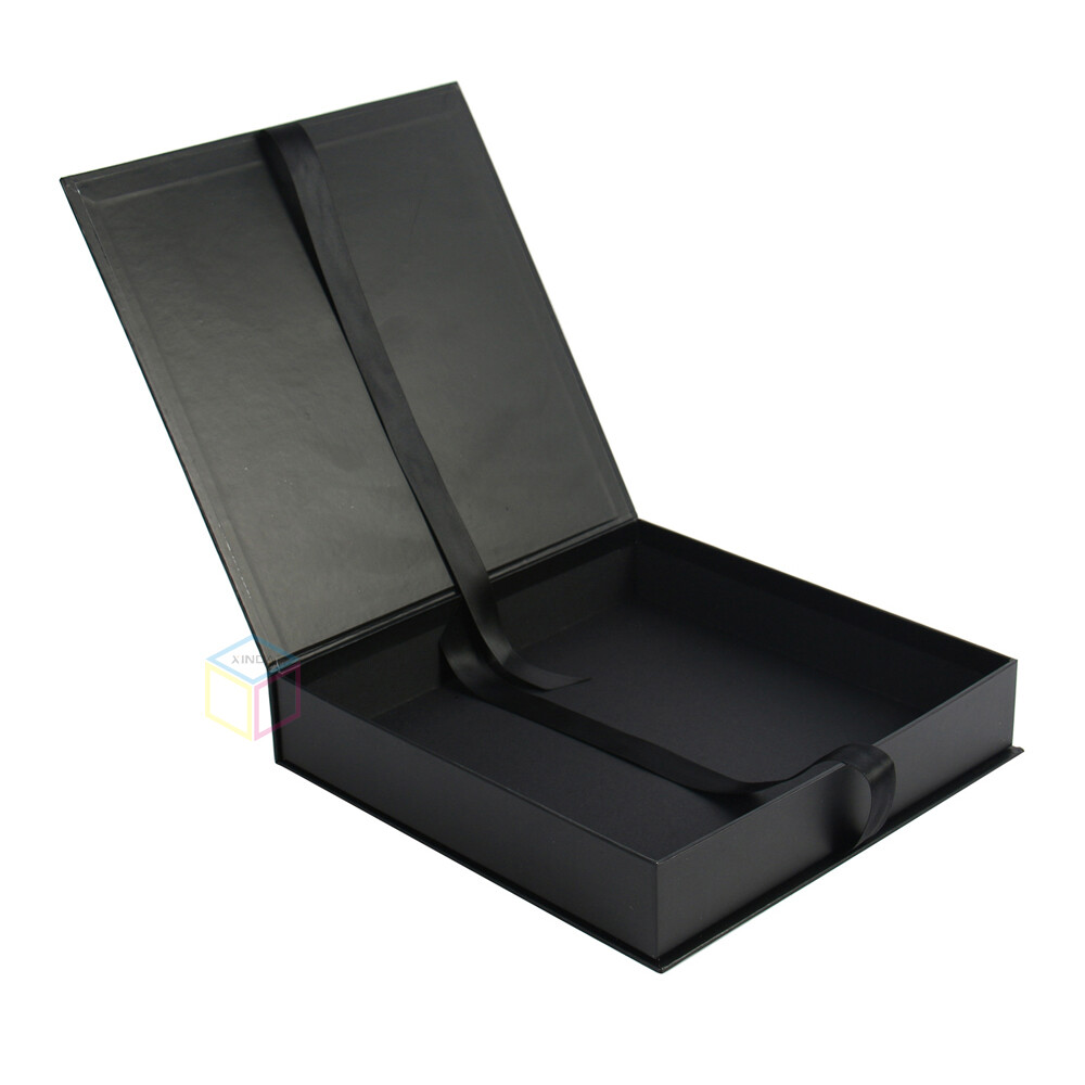 Custom Book-Shaped Gift Boxes with Magnet Closure | Kaijie Packaging