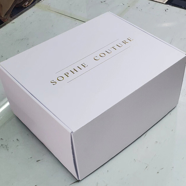 Custom Blue Magnetic Gift Box for Wedding Dresses | Kaijie Packaging