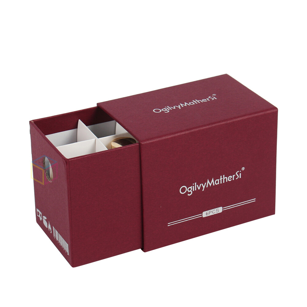 Luxury Black Drawer Gift Box for Lipstick | Kaijie Packaging