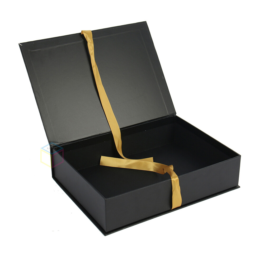 Custom Matte Dark Blue Magnetic Gift Boxes | Kaijie Packaging