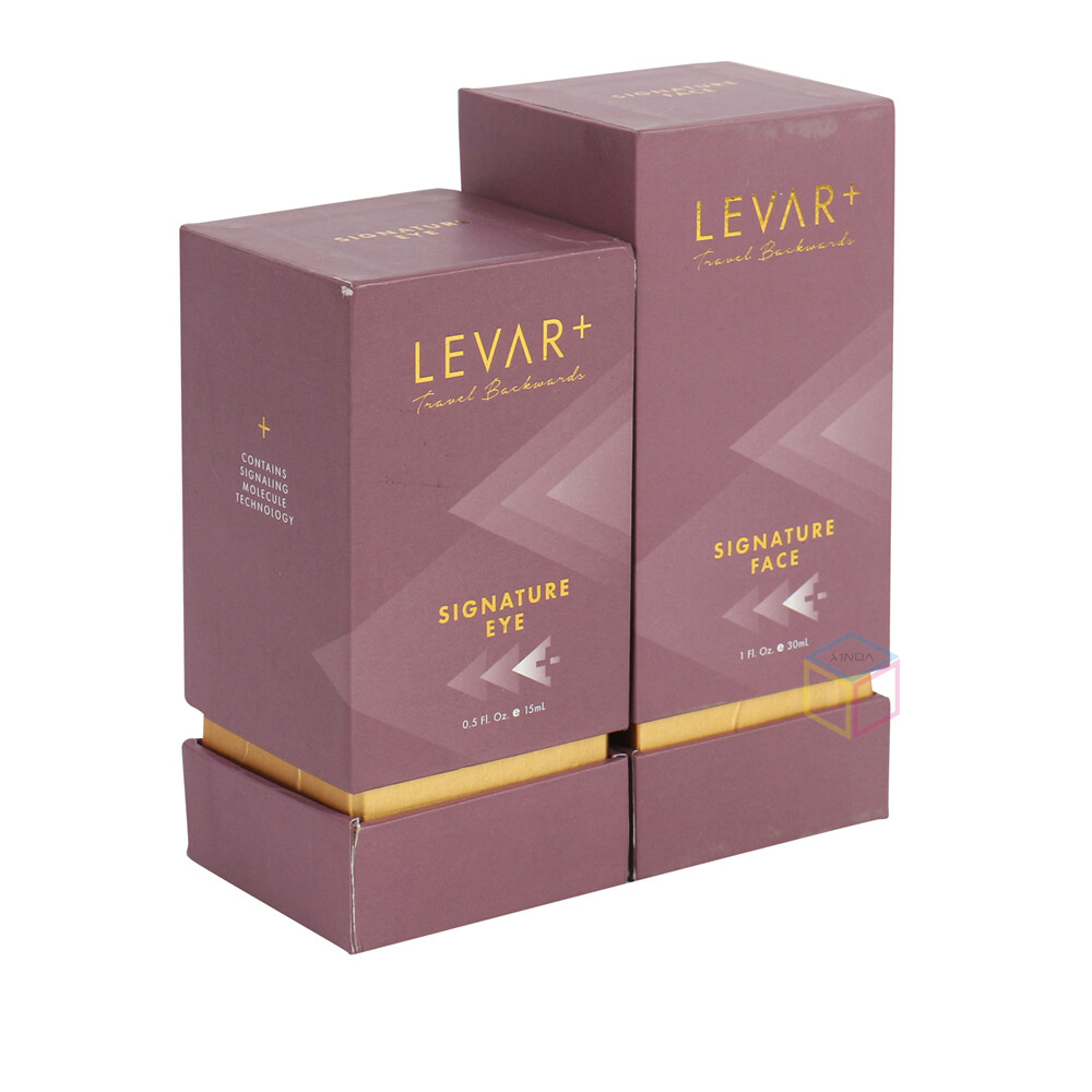 Luxury Purple Perfume Box | Custom Logo Packaging | Kaijie