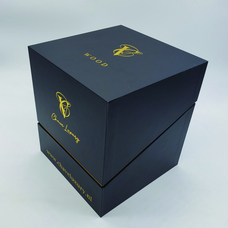 Custom Luxury Gold Stamping Gift Box for Jewelry Packaging