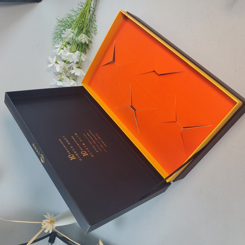 Custom Color Printed Magnetic Gift Box for Cookie Packaging