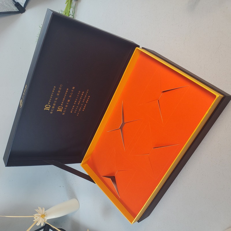 Custom Color Printed Magnetic Gift Box for Cookie Packaging
