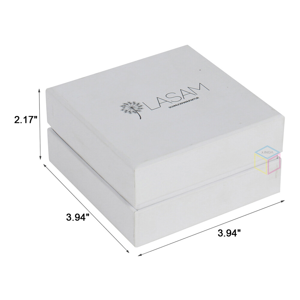 Custom Logo Lid & Base Gift Boxes for Jewelry | Kaijie