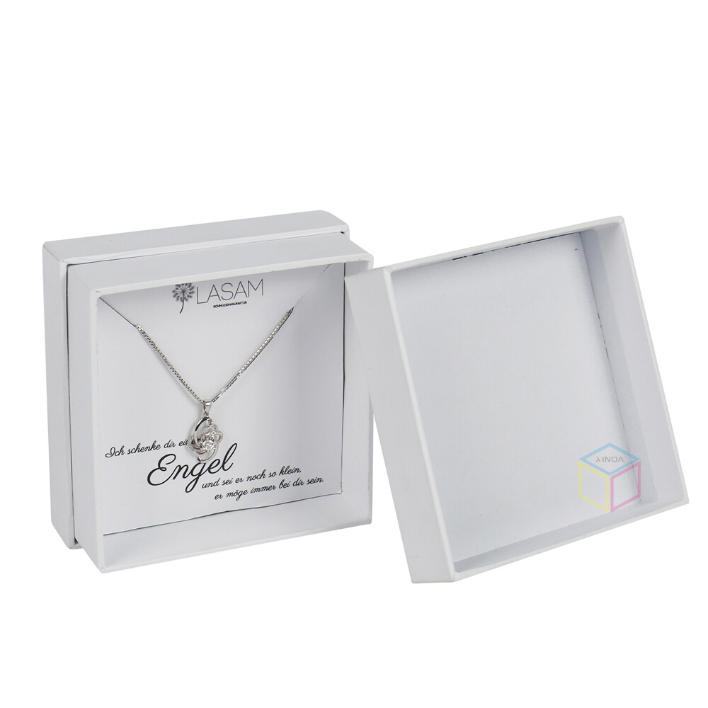 Custom Logo Lid & Base Gift Boxes for Jewelry | Kaijie