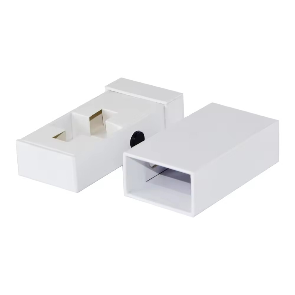 Custom Child Resistant Sliding Drawer Gift Boxes for 1ML Oil Childproof Slide Out Rigid Packaging Boxes with Cardboard Insert