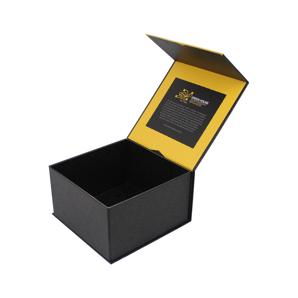 Custom Luxury Logo Printed Black Belt Packaging Gift Box Book Shaped Gift Packaging Magnetic Flap Box for Belt