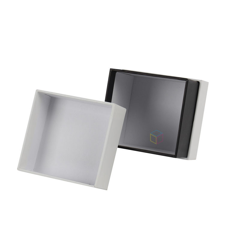 paper box 1996-4 Neck Lid and Base Gift Box with EVA Foam for Square 5ml Glass Jar Rigid Concentrate Container Jars Packaging Box with Lid