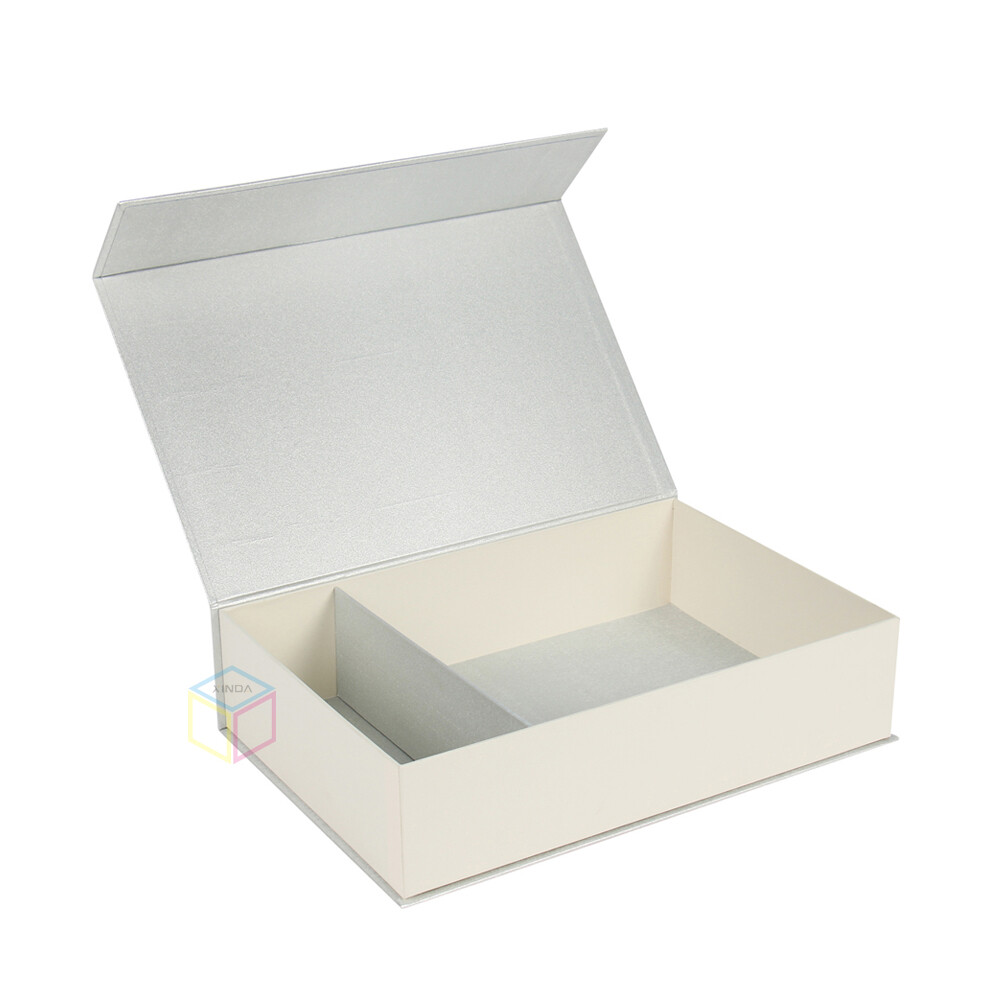 Wholesale Best Cosmetic Beauty Folding Box with Magnetic Closure Collapsible Magnetic Makeup and Skincare Set Subscription Boxes