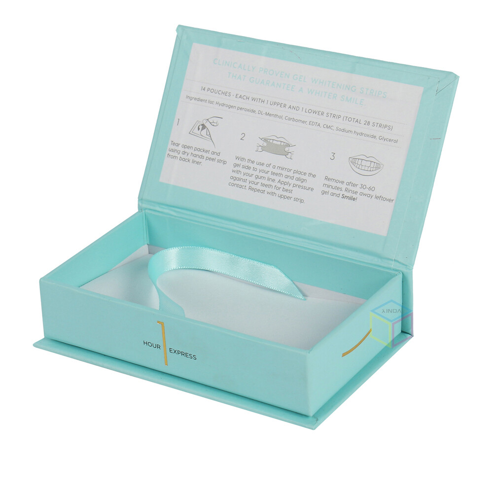 Custom The Matte Light Green Flip Top Rigid Cardboard Box Rigid Setup Box Packaging With Eva Foam Holder for Pen