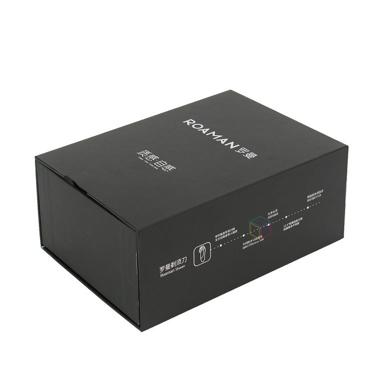 Black Color Printed Paper Drawer Gift Box Unique Custom Packaging Slide Out Gift Box for Perfume