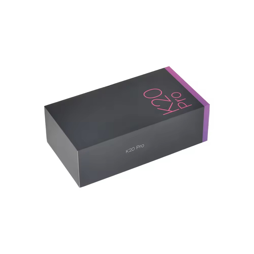 Luxury Black Paper Box with Lid and Bottom for Mobile Phones and Accessories Packaging