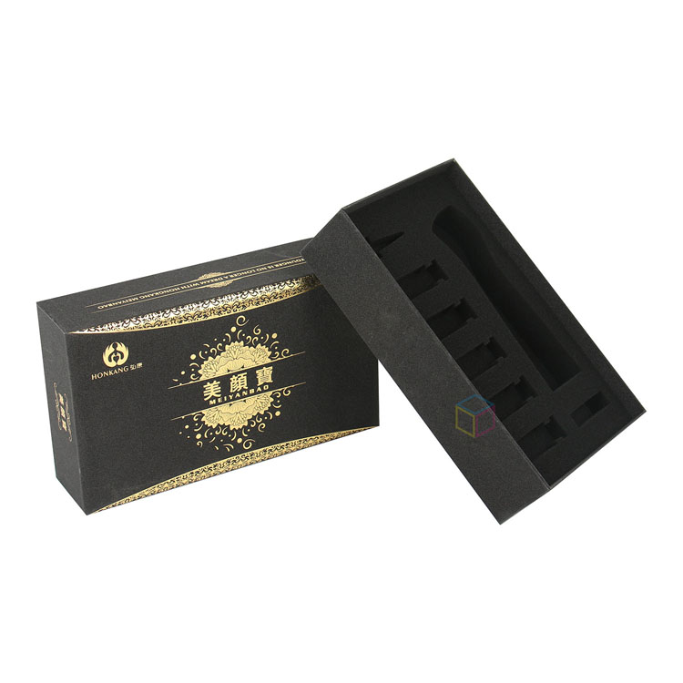 Customized Printed Lid and Base Gift Box with Cardboard Insert for Golf Ball Aiming Device for Presenting Paper Boxes