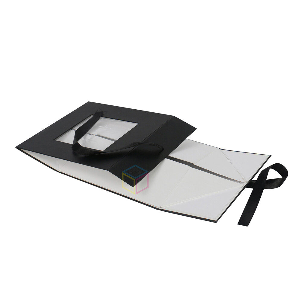 Customized Paper Cardboard Flat Folding Magnetic Closure Gift Boxes for Tea Packaging