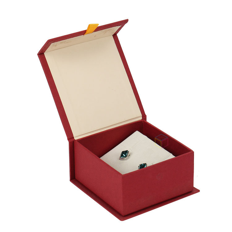 Wholesale Rigid Paper Simple White Color Small Drawer Paper Jewelry Box Custom Luxury Jewelry Box for Ring Earrings