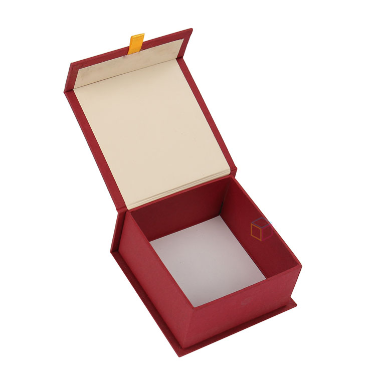 Wholesale Rigid Paper Simple White Color Small Drawer Paper Jewelry Box Custom Luxury Jewelry Box for Ring Earrings