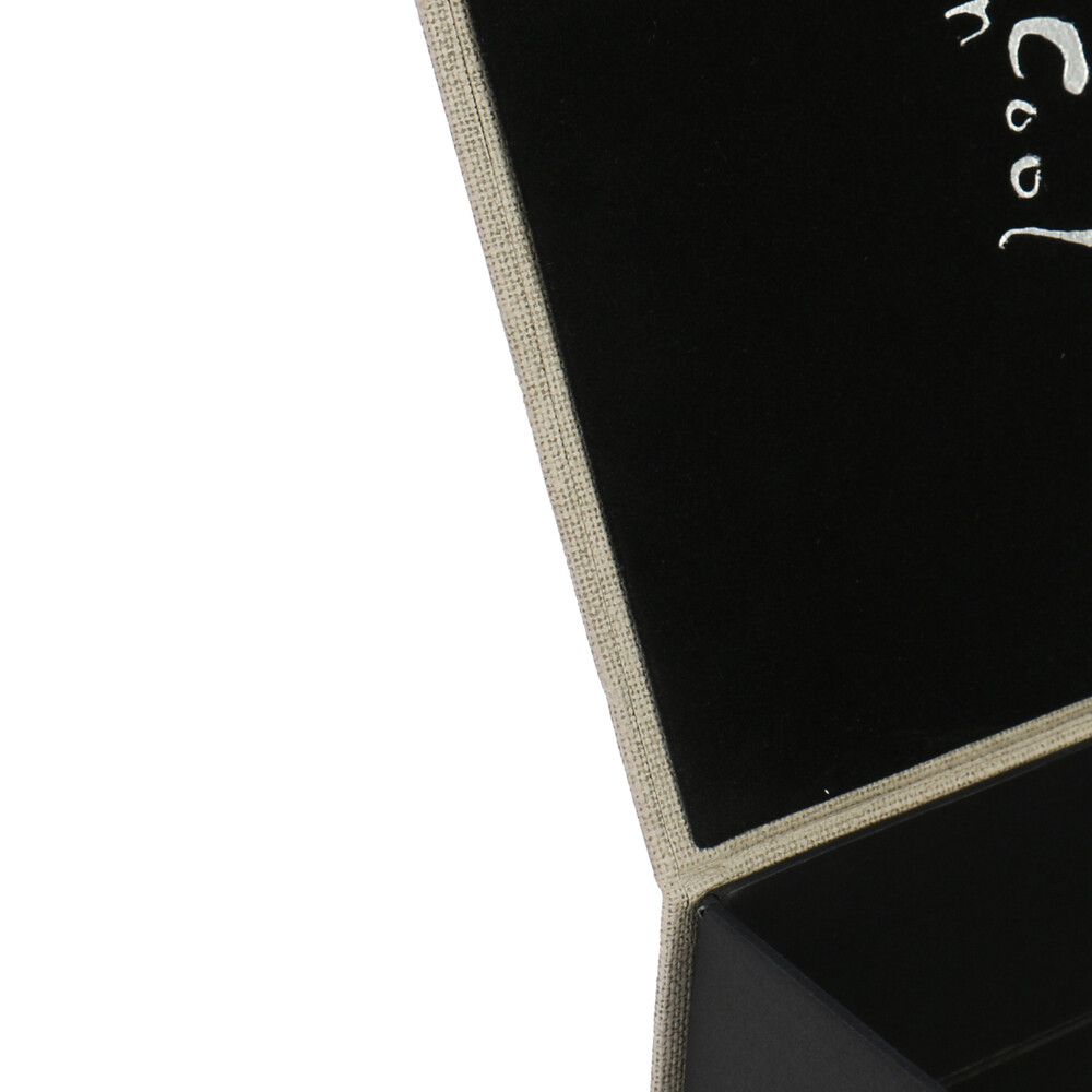 Custom Branding Geschenkdoos Matte Black Leatherette Paper Magnetic Closure Eco Friendly Cardboard Cosmetic Packaging Gift Box