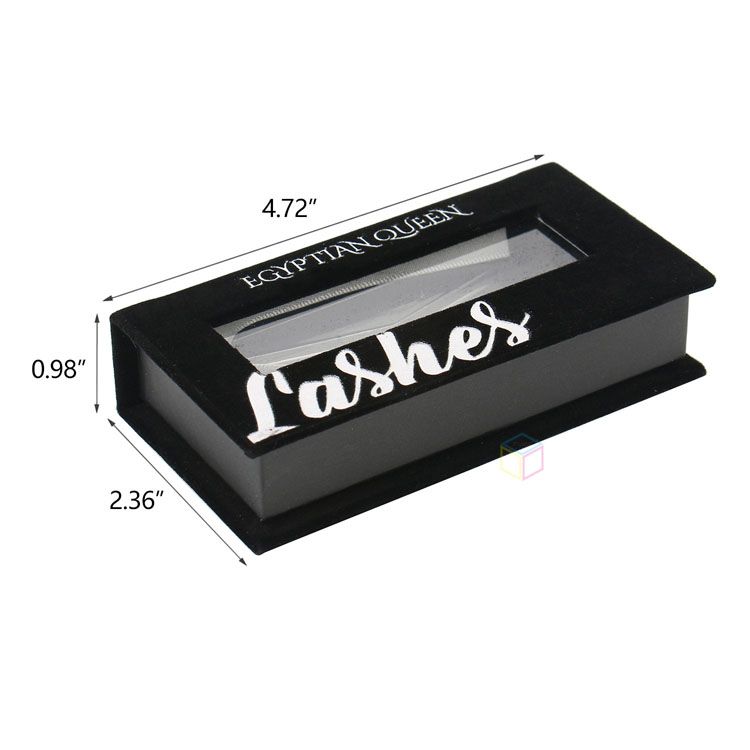 Custom Logo Private Label Mink Eyelashes Paper Box Empty Cosmetic Rigid Cardboard Packaging Lash Box with Clear Tray HolderPVC